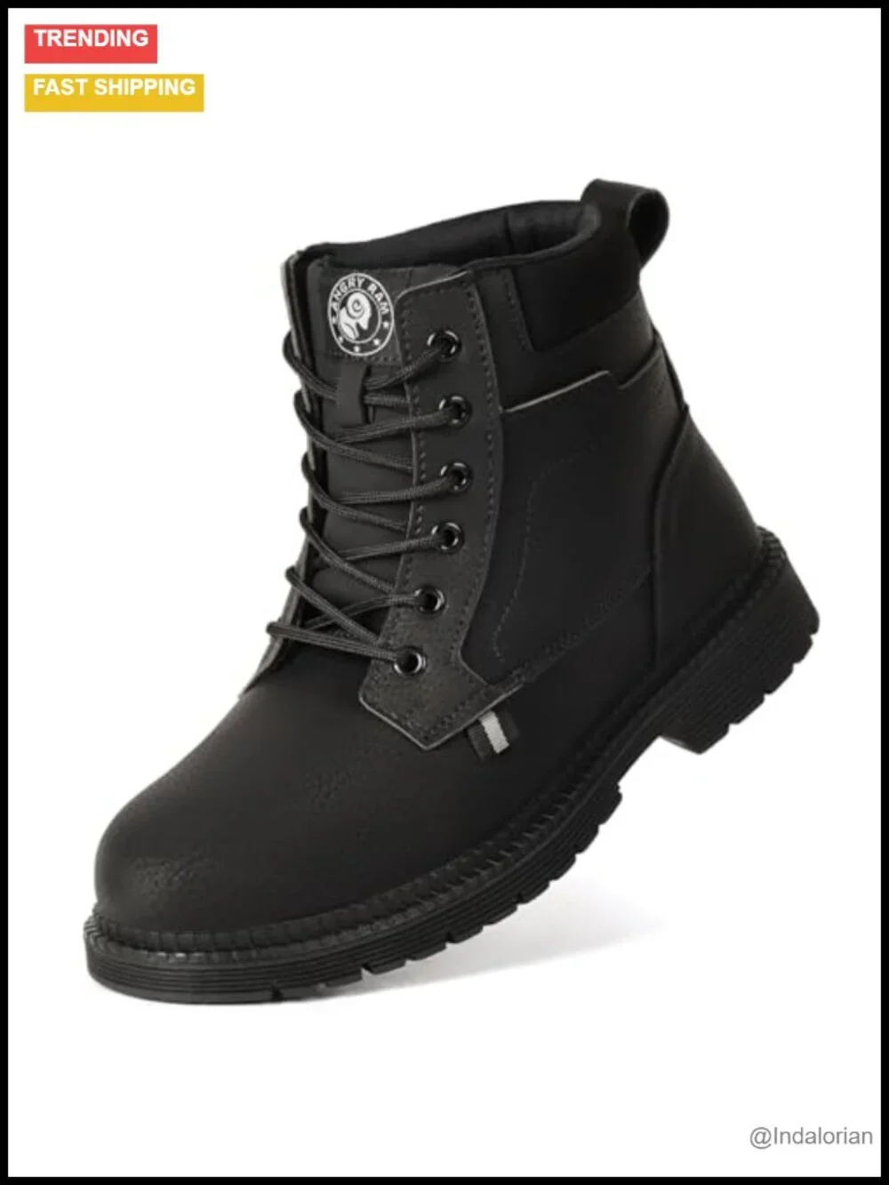 Steel Toe Work Boots Waterproof Slip Resistant ASTM Safety Shoes Anti-puncture